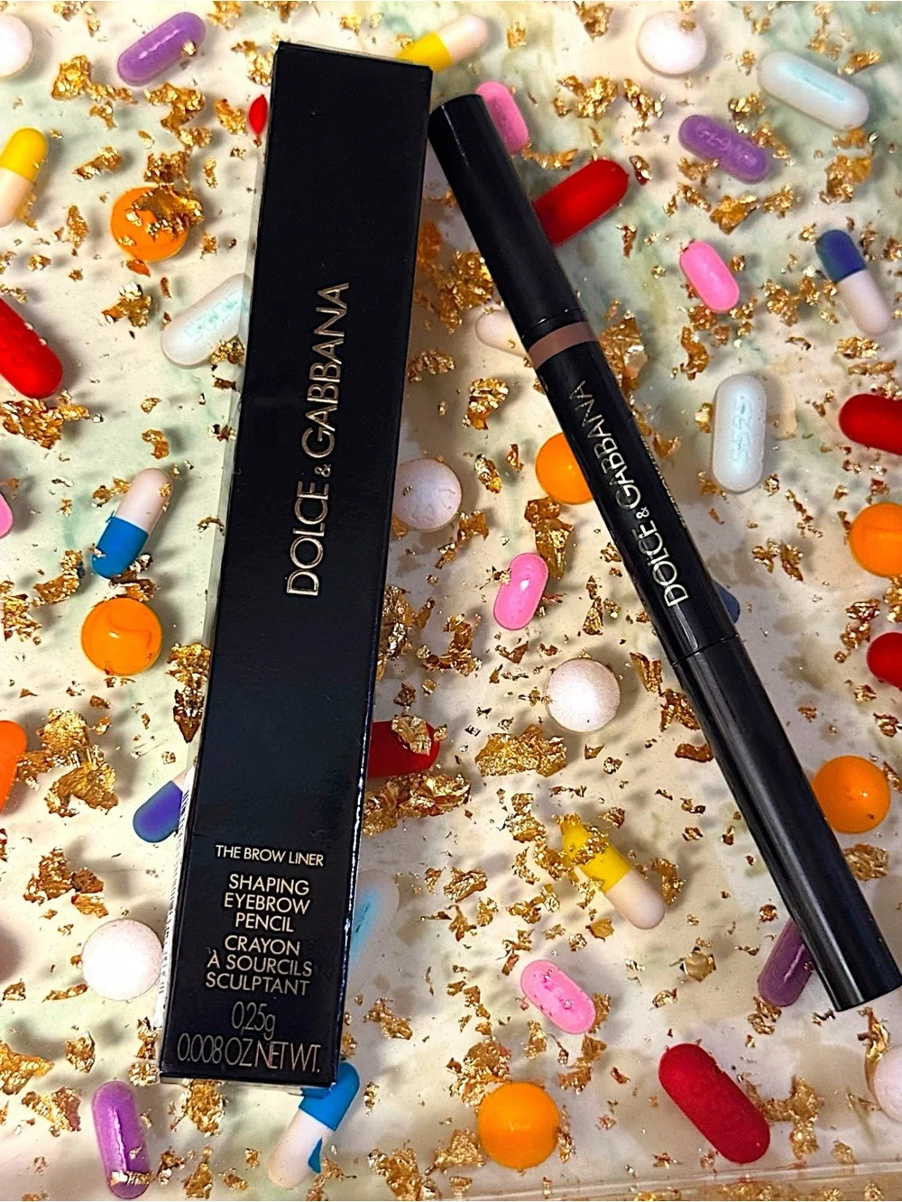 Dolce & Gabbana 3 Pc INTENSEYES Creamy Eyeshadow The Brow Liner Matte Lipstick
